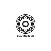 bearing icon vector