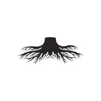 tree root icon vector
