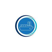 ship icon vector illustration design template