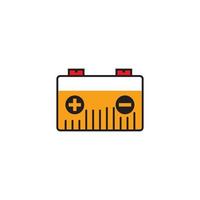 Battery icon vector