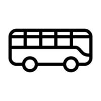 diseño de icono de autobús de juguete vector