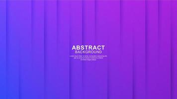 Modern 3d shapes background with diagonal style vector