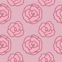 Seamless texture with floral background, pattern from flowers, wallpaper vector