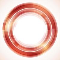 Geometric frame from circles, vector abstract background, wallpaper