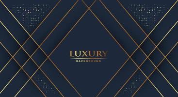 Luxury dark background with shiny lines, particle vector