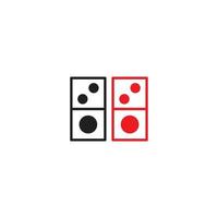 Dominoes icon  vector