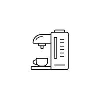 coffee maker icon vector