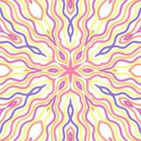 Abstract kaleidoscope background. Beautiful kaleidoscope seamless pattern. Multicolor mosaic texture. Seamless kaleidoscope texture. Unique kaleidoscope design vector