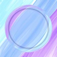 Colorful 3d blurred spherical ball. Vector illustration