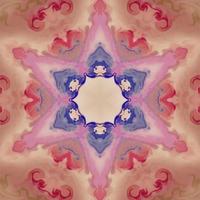 Abstract kaleidoscope background. Beautiful kaleidoscope seamless pattern. Multicolor mosaic texture. Seamless kaleidoscope texture. Unique kaleidoscope design vector