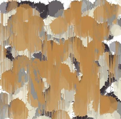 Multicolored splash watercolor paint blot - template for your designs