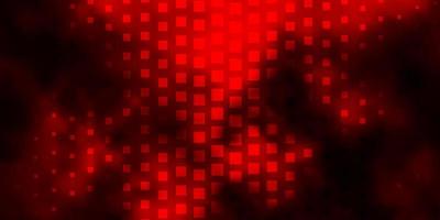 Dark Red vector pattern in square style.