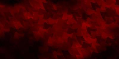 Dark Red vector layout with lines, rectangles.