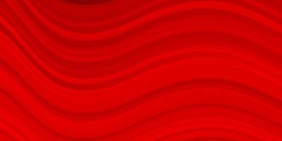 Light Red vector template with wry lines.