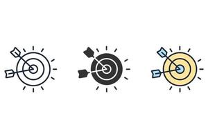 dart icons  symbol vector elements for infographic web