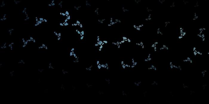 Dark gray vector pattern with abstract shapes.