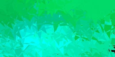 Light green vector backdrop with triangles, lines.