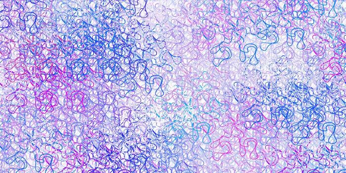 Light gray vector background with curved lines.