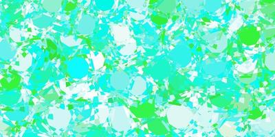 Light Green vector layout with triangle forms.