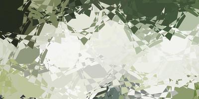 Light Gray vector background with polygonal forms.