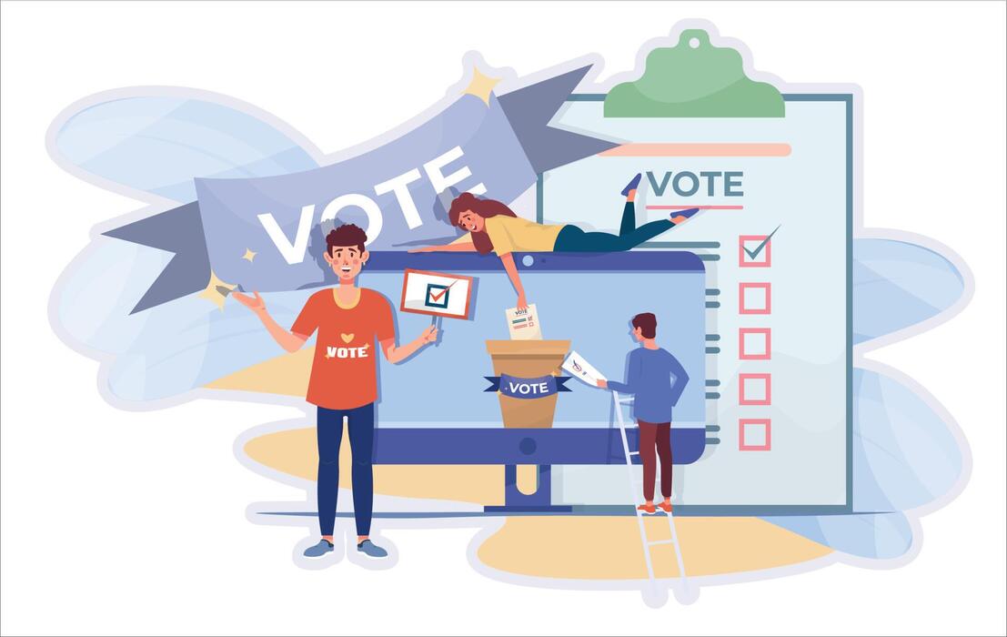 Early Voting Vector Art, Icons, and Graphics for Free Download