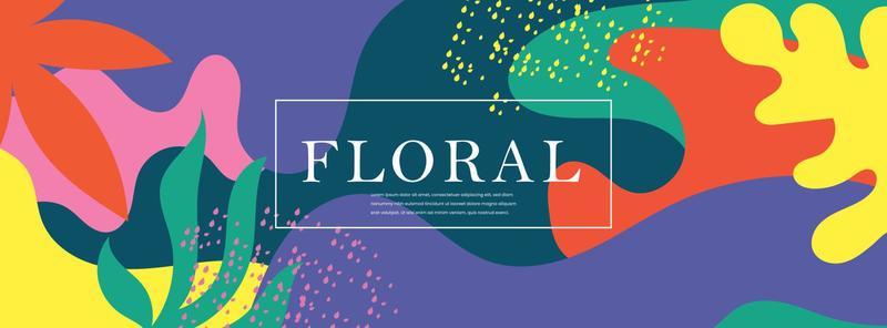 abstract floral background with soft colors