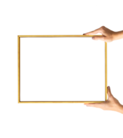 gold picture frame png