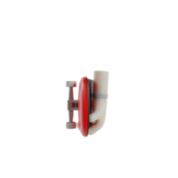 3D Isolated Hand With Sports Equipment png