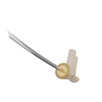 3D Isolated Hand With Weapons png