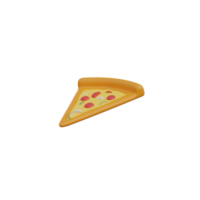 ícone isolado de fast food 3D png