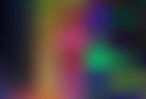 Dark Multicolor, Rainbow vector modern elegant background.