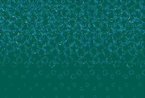 Light blue, green vector texture with disks.