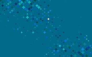 Light BLUE vector template with sky stars.