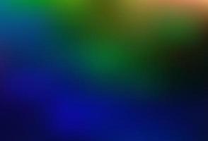 Dark Multicolor, Rainbow vector abstract blurred template.