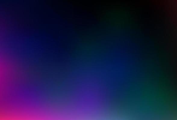 Dark Multicolor, Rainbow vector blur pattern.