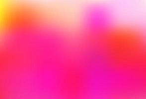 Light Pink, Yellow vector blurred shine abstract template.