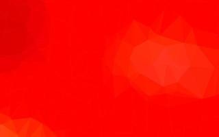 Light Red vector abstract polygonal layout.