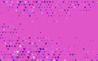 Light Purple vector pattern in polygonal style.