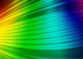 Light Multicolor, Rainbow vector blurred and colored template.