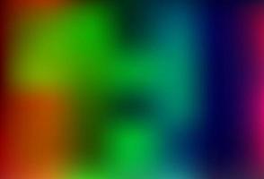 Light Multicolor, Rainbow vector blurred bright pattern.