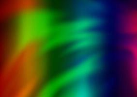 Light Multicolor, Rainbow vector glossy abstract background.