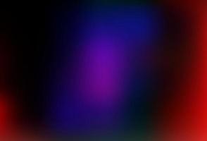 Dark Multicolor, Rainbow vector blurred bright pattern.