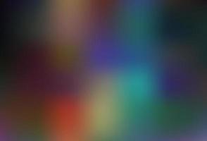 Dark Multicolor, Rainbow vector blurred and colored background.