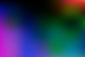 Dark Multicolor, Rainbow vector blurred bright pattern.