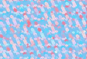 Light Blue, Red vector template with lava shapes.