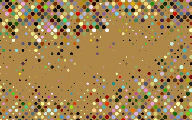 Light Multicolor, Rainbow vector cover with spots.