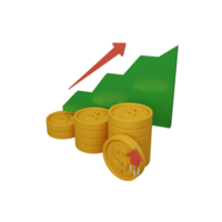 3d renderen failliet geïsoleerd nuttig voor bedrijf, bedrijf, economie, zakelijke en financiën ontwerp png