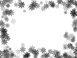 Christmas Frame Snowflake png