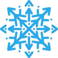 Christmas Snowflake Illustration png