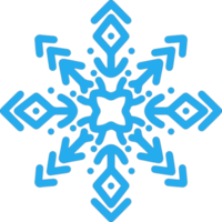 Kerstmis sneeuwvlok illustratie png